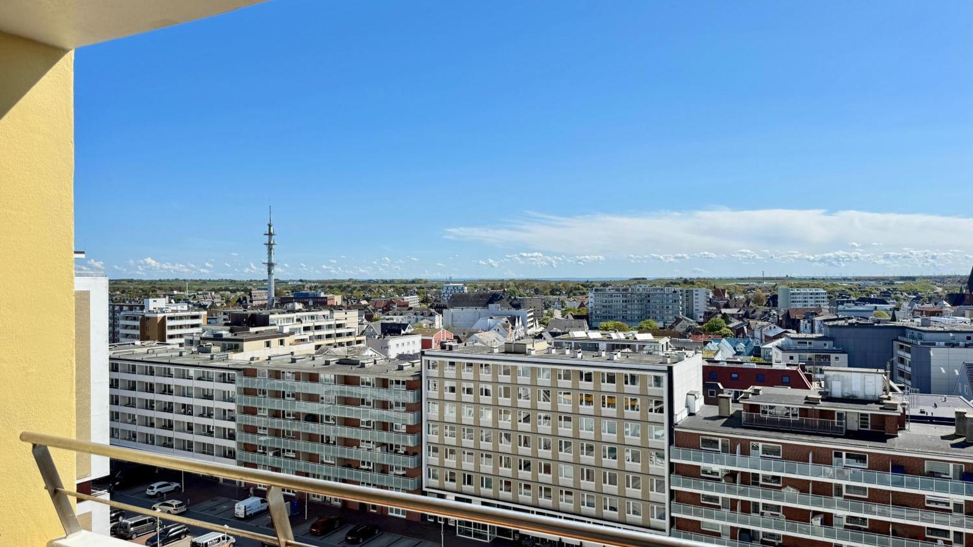 1-194, Traumhafter Blick Ueber Westerland Im Haus Metropol, 8 Etage Buitenkant foto