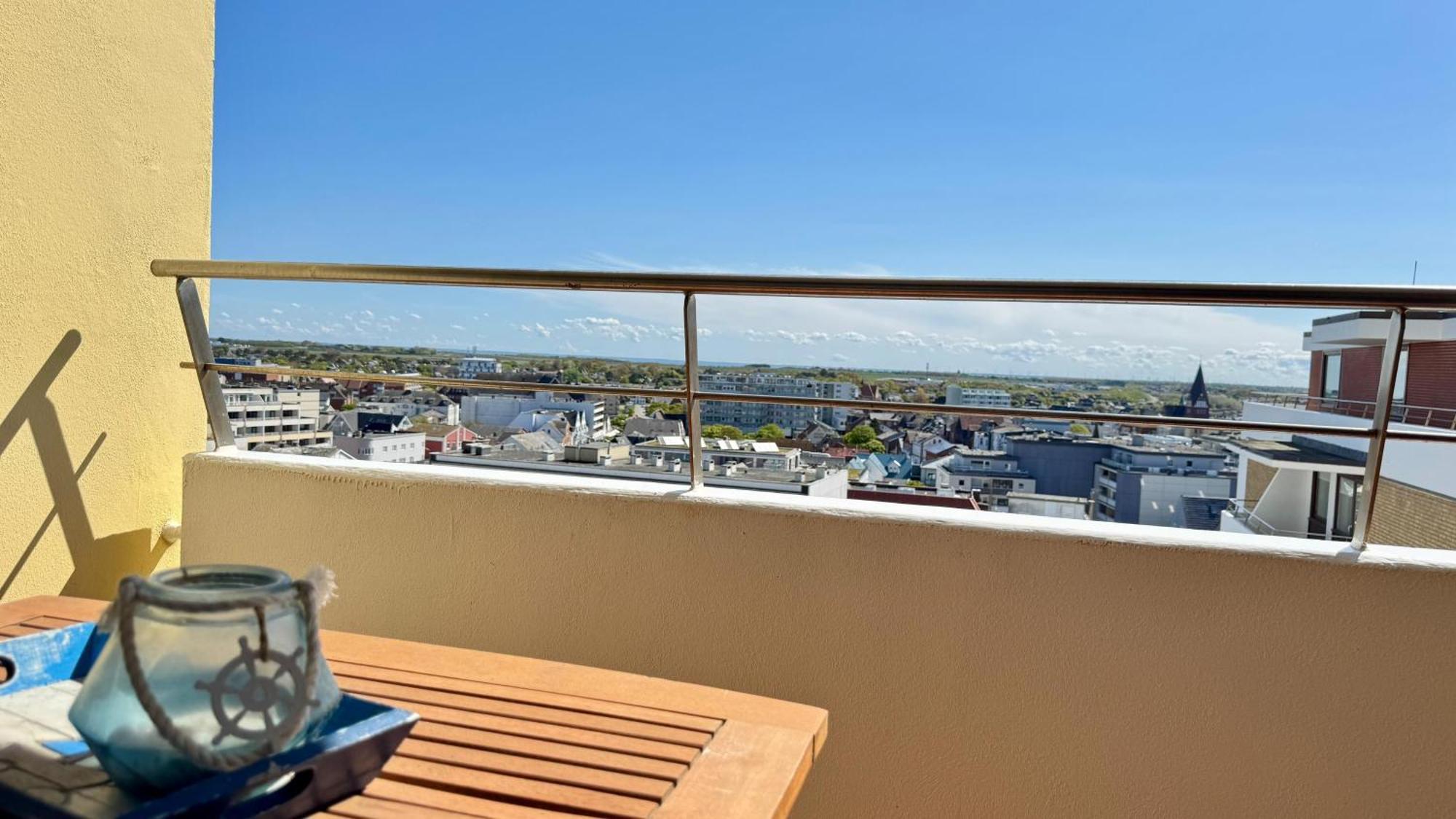 1-194, Traumhafter Blick Ueber Westerland Im Haus Metropol, 8 Etage Buitenkant foto